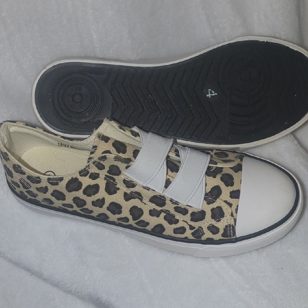 Leopard Print Kids Dress Shoes